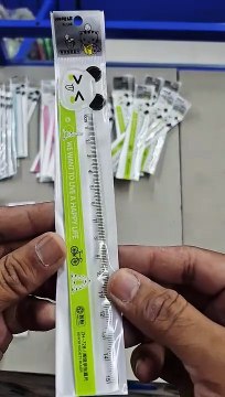 Cartoon Rulers Student Measurement Tool Straight Ruler School Supplies for Teaching Drawing Random Design