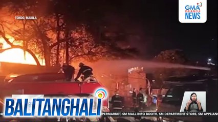 Mahigit 100 pamilya, apektado ng sunog sa Capulong Street | Balitanghali