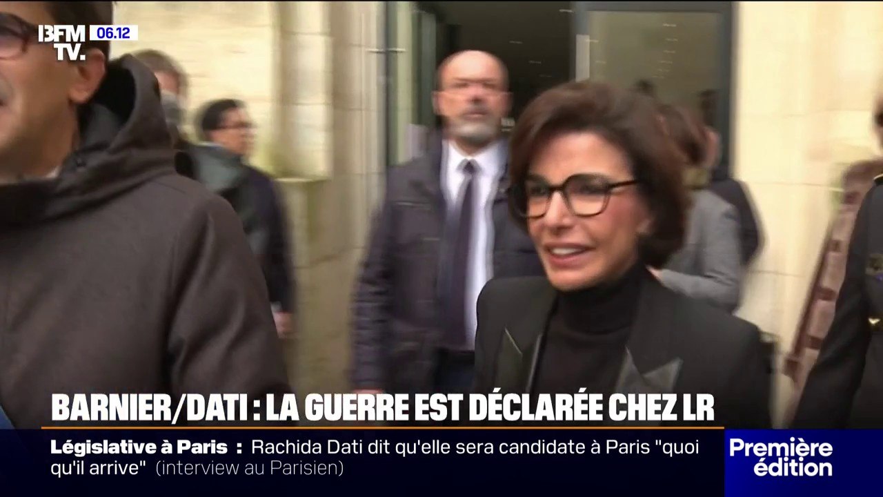 Michel Barnier investi par LR pour la législative partielle à Paris, Rachida Dati maintient sa candidature