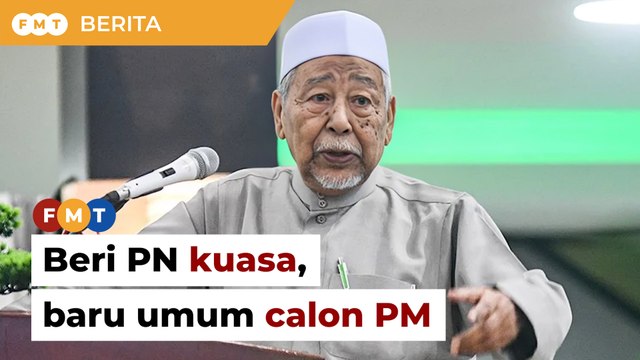 Beri PN kuasa dulu, baru umum calon PM, kata Hashim