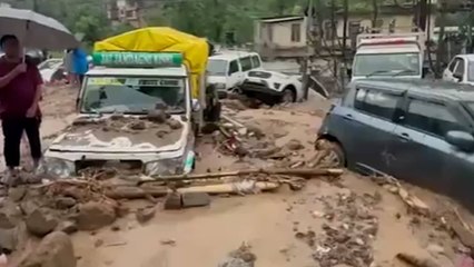 Himachal Heavy Rainfall: Flood-Like Situation in Mandi