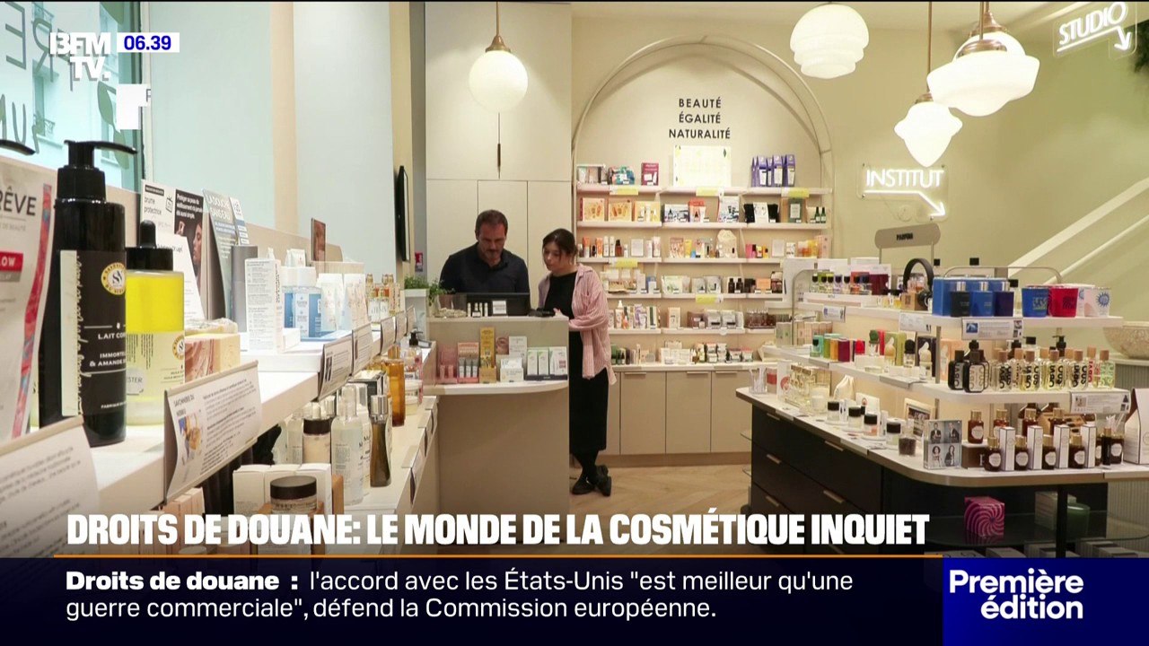 L'inquiétude du monde de la cosmétique après l'accord douanier entre les États-Unis et l'Union européenne
