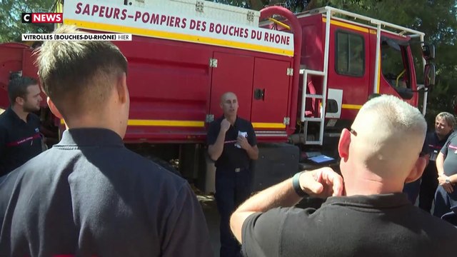 Incendies : les pompiers sur le pied de guerre à Vitrolles