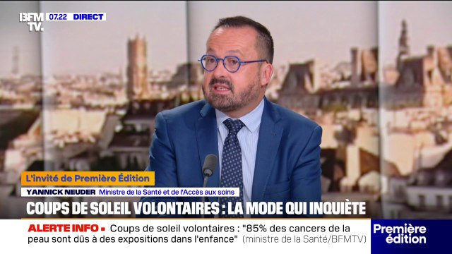 Tendance burn-lines sur Tiktok: Pour quelques secondes de buzz, ces jeunes détruisent leurs cellules à vie , déclare le ministre de la Santé Yannick Neuder