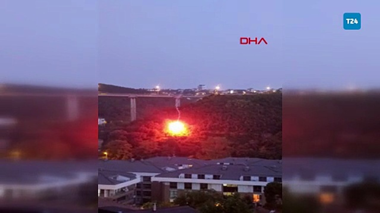 Beykoz’da orman yangınına neden olan işaret fişeğini atan şüpheli gözaltına alındı!