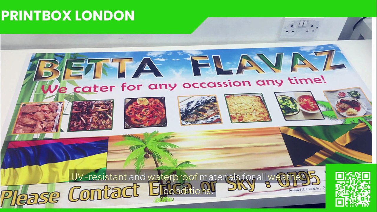 Banner Printing - Printbox London (Same Day Printing London) - London - (207) 018-5678