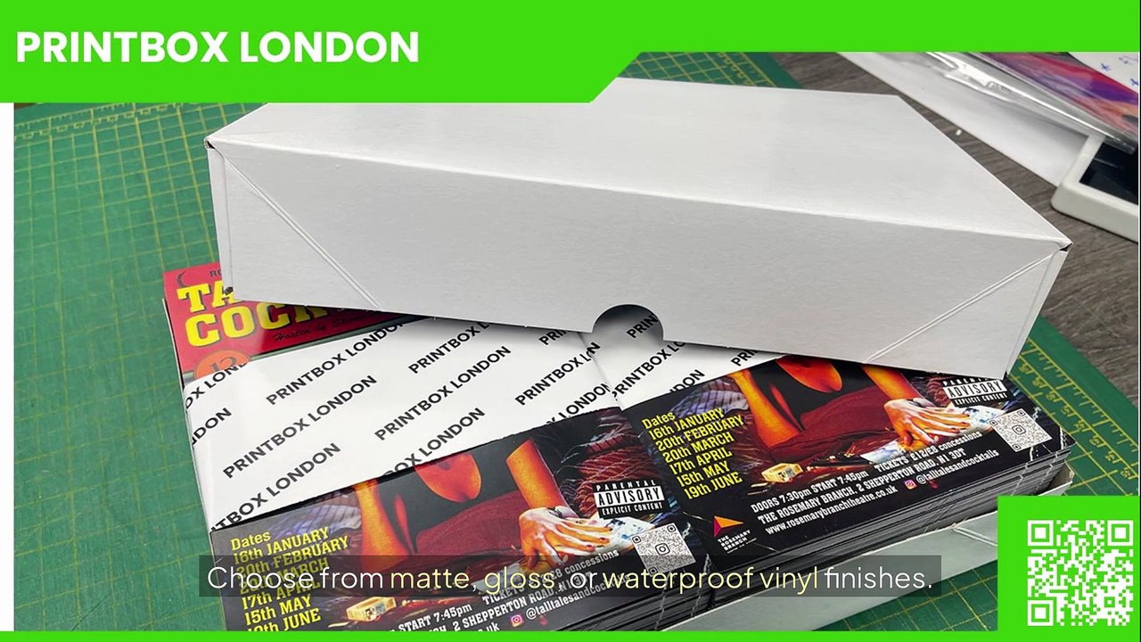 Sticker Printing - Printbox London (Same Day Printing London) - London - (207) 018-5678