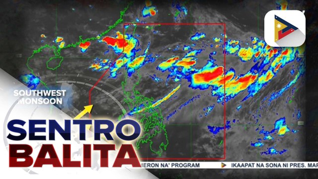 Habagat, nagpapaulan pa rin sa malaking bahagi ng bansa; isolated thunderstorms, nararanasan sa ilang bahagi ng bansa