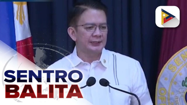 Senate President Escudero, maghahain ng panukala vs katiwalian at conflict of interest sa mga proyekto ng gobyerno | ulat ni Daniel Manalastas