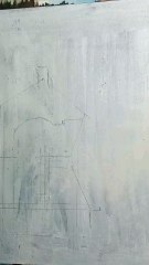 acrylic colors on canvas paper