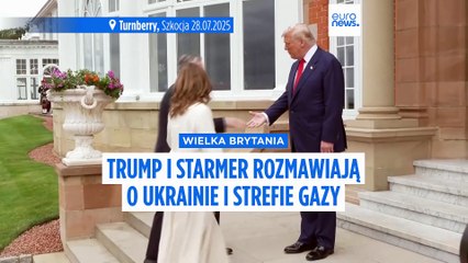 Trump i Starmer będą rozmawiać o Ukrainie i Strefie Gazy w Szkocji