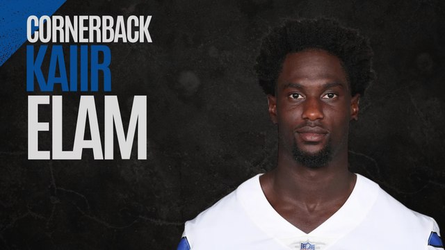 Confident Kaiir Elam Turning Heads at Cowboys Camp