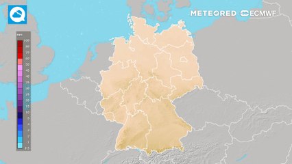 Land unter im Norden - extremer Starkregen an der Nordseeküste