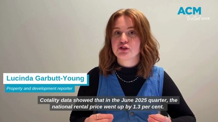 What's happening with Australia's rental prices?