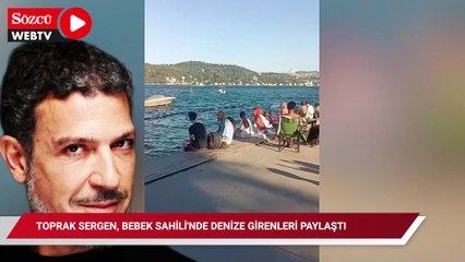 Bir dönemin yakışıklı oyuncusuydu...  Bebek Sahili'nden paylaştı: Zengin de fakir de burada