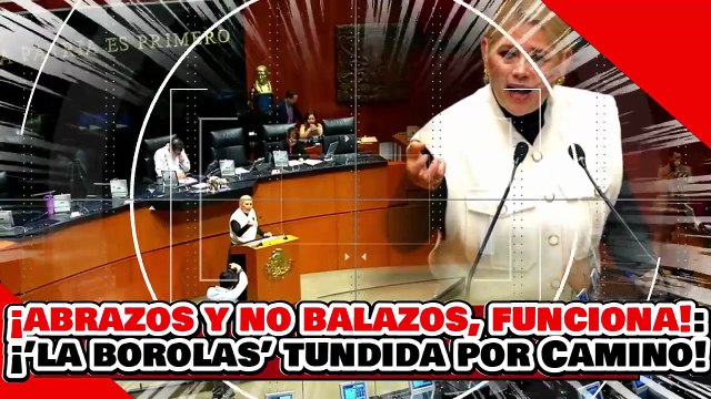 🔥🚨¡ABRAZOS Y NO BALAZOS, FUNCIONA! ¡’ESPOSA del BOROLAS’ APLASTADA por CAMINO por ATACAR a la 4T!