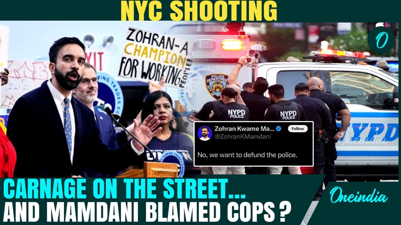 Zohran Mamdani Slammed for 'Hypocrisy' After He calls to ‘Defund NYPD' | Midtown Shooting