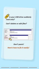 USB Drive Read Only? Here’s the Easiest Fix