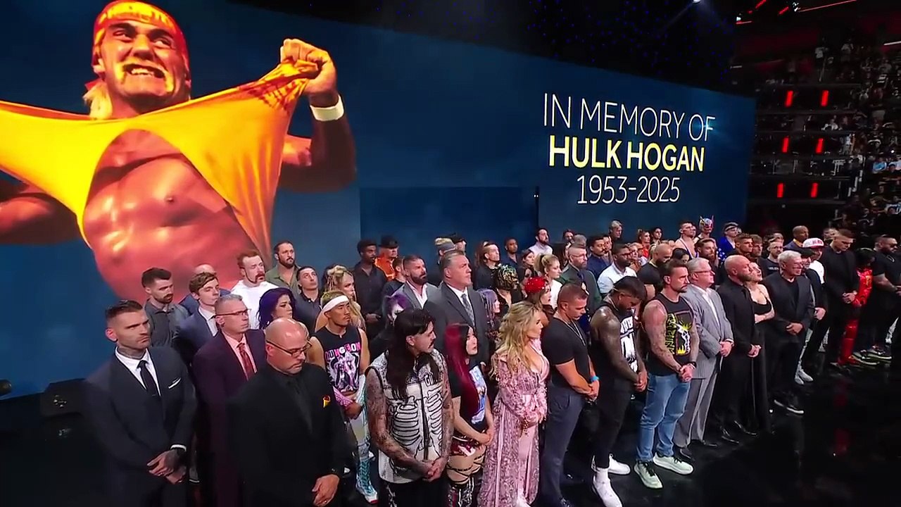 Raw pays tribute to Hulk Hogan with 10-bell salute Raw highlights, July 28, 2025 - WWE