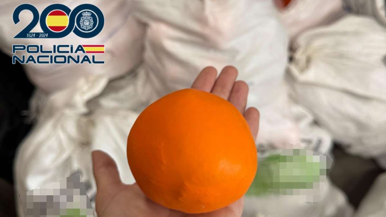 Droga escondida en falsas naranjas: la Policía frustra un alijo de 3,5 toneladas de hachís en Cádiz