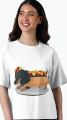 Hilarious Hotdog Cartoon – Fun Food Art for T-Shirts & Gifts 🌭