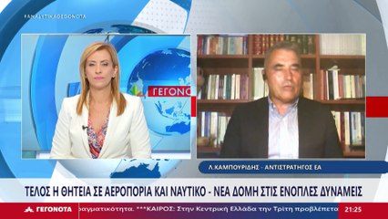 Ο Αντιστράτηγος Ε.Α. Λάζαρος Καμπουρίδης στο Star