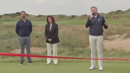 TRUMP’S STRANGEST MOMENT IN SCOTLAND: BAGPIPES, POSES… just missing the KILT