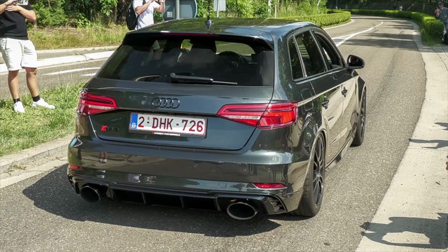 1000HP JDY Audi RS3 8V Sportback - Launch Controls & Fast Accelerations!