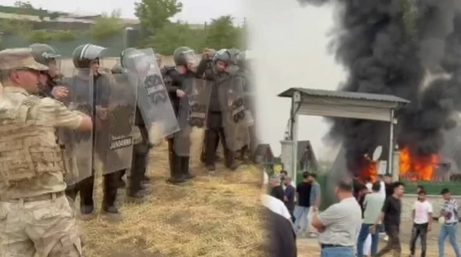 Batman'da 56 bungalov kaçak çıktı, yıkım sırasında gerginlik yaşandı