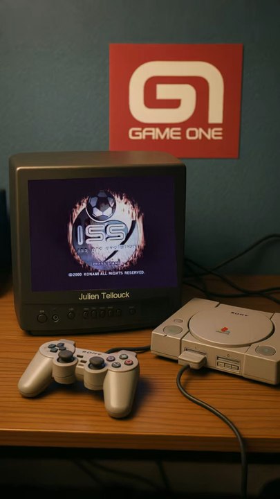 Qui a déjà joué à ce jeu vidéo ? 🎮 #retrogamers #retrogaming #jeuxvideo #gaming #jeuvideo #iss #football #playstation1 #psone #playstation