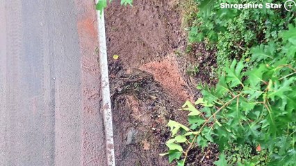 Burst water pipe causes chaos in Telford