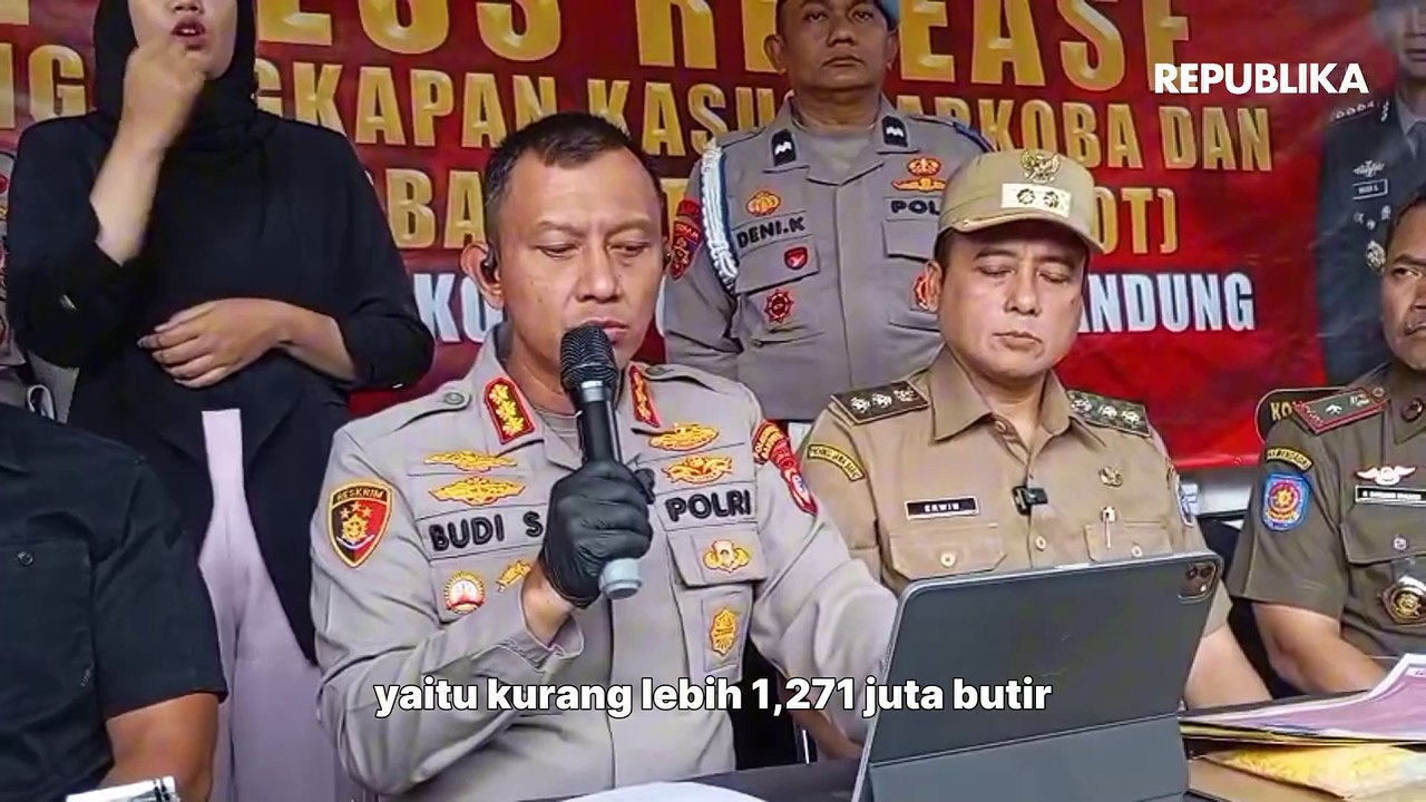 Polisi Bongkar Tempat Penyimpanan Obat Keras Ilegal 1,2 Juta Butir