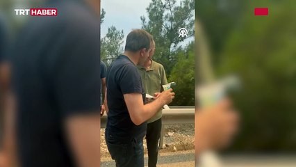 Yangına su taşırken hayatını kaybedenlerin kazadan önceki görüntülerine ulaşıldı