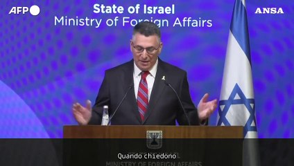 Israele, Sa'ar: "In corso una campagna internazionale distorta"