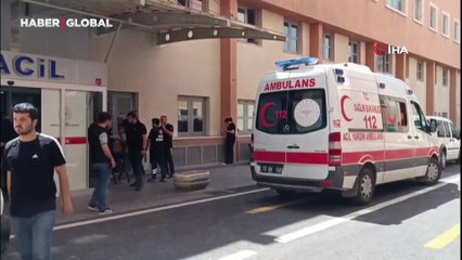 Kolu asansöre sıkışan çocuk kurtarıldı