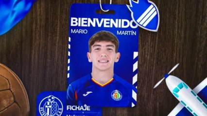 ¡Bienvenido, Mario Martín! Nuevo refuerzo en el Getafe ⚽