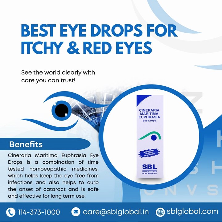 Effective Eye Drops for Allergy Relief and Redness Reduction