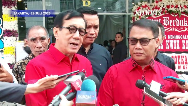 Ucapan Duka Presiden Prabowo, Ahok hingga Yasonna untuk Kwik Kian Gie