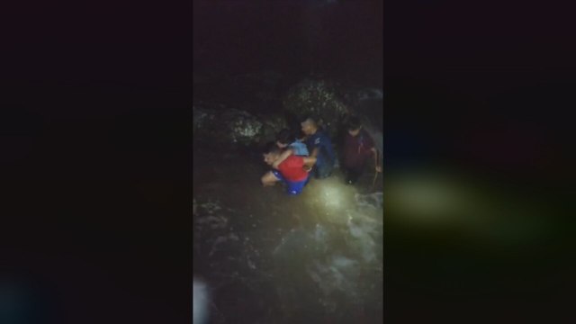 Seis personas rescatadas y un menor desaparecido tras crecida de río en la comarca Ngäbe-Buglé