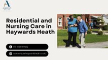 Residential and Nursing Care in Haywards Heath