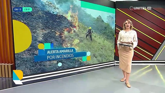 Alerta amarilla: Santa Cruz sufre siete incendios forestales activos y se reportan 609 puntos de calor