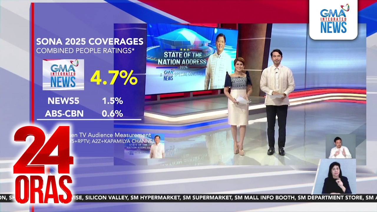 SONA 2025 - A GMA Integrated News Special Coverage, pinakatinutukan | 24 Oras