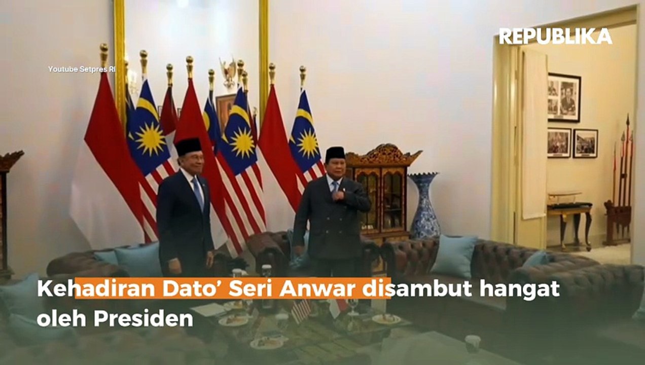 Presiden Prabowo Apresiasi Anwar Ibrahim sebagai Juru Damai Asia Tenggara