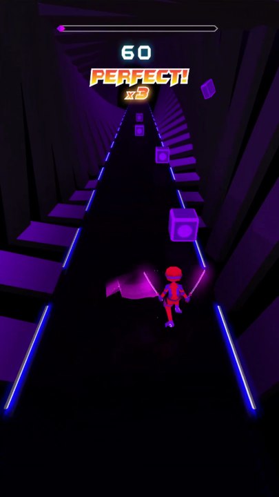 Beat Blader 3D | Unity - TheFatRat | Epic Music Slash Run!