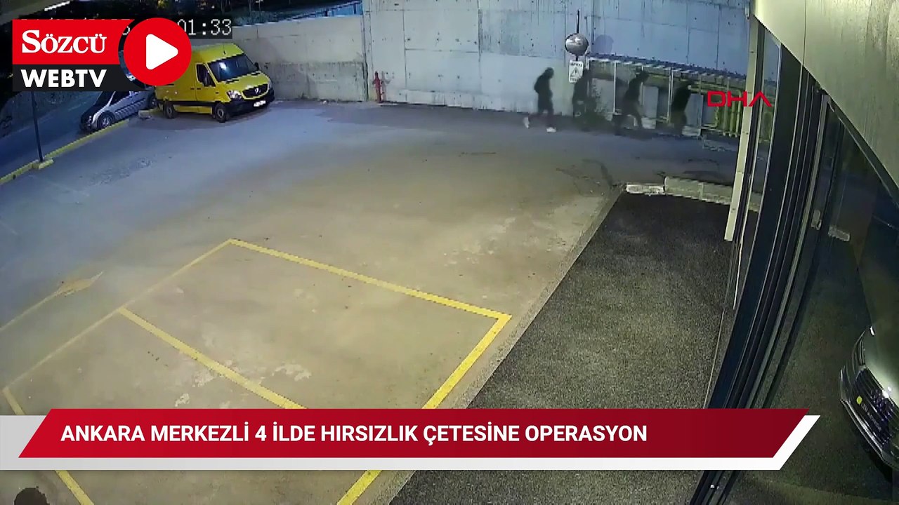 Ankara merkezli 4 ilde hırsızlık çetesine operasyon; 10 gözaltı