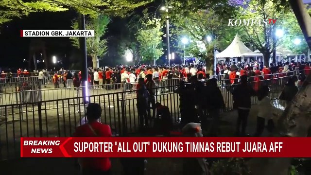 [FULL]Suporter Padati GBK di Final Piala AFF U-23 untuk Dukung Timnas Indonesia