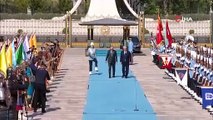 Cumhurbaşkanı Erdoğan, Kazakistan Cumhurbaşkanı Tokayev’i törenle karşıladı