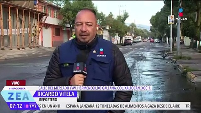 Lluvias provocan inundaciones en la Col. Xaltocan, alcaldía Xochimilco
