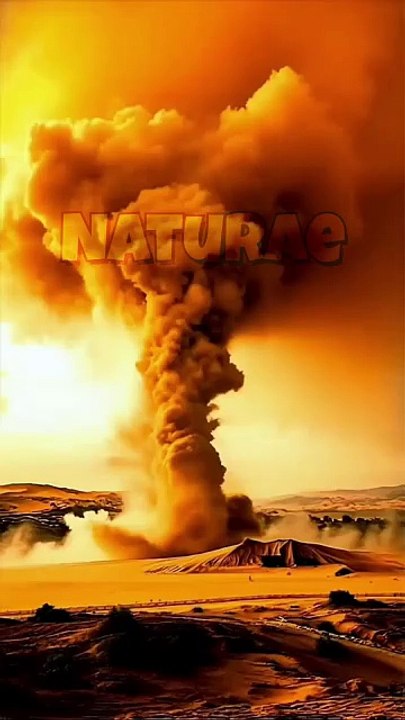 A deadly desert storm caught on camera