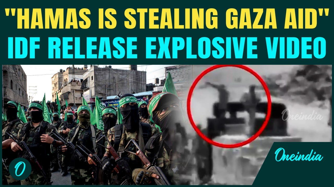 Hamas LOOTING Gaza Aid?  IDF Releases EXPLOSIVE Video Claiming Hamas Is Starving Gaza On Purpose